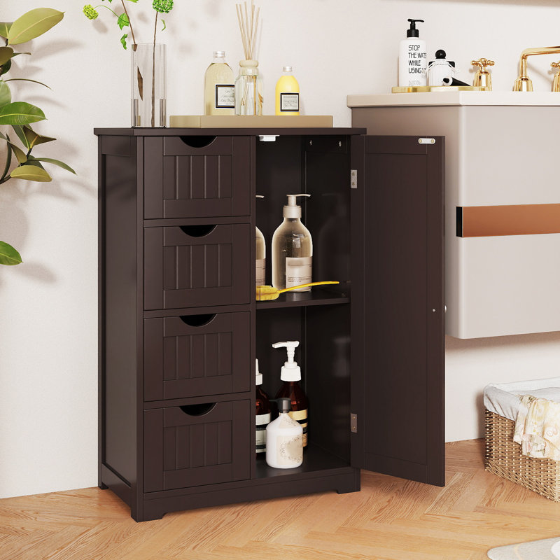 Sturdivant Bathroom Cabinet, Brown