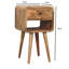 30cm W Solid Wood Bedside Table
