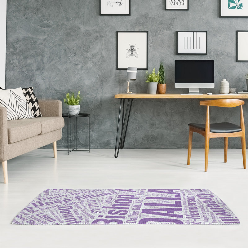 Chenille Indoor Rug, Rectangle 5' x 7'