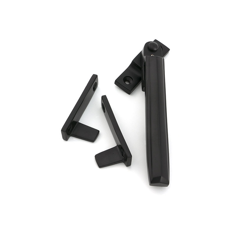 Art Deco Night-Vent Locking Fastener, Aged Bronze