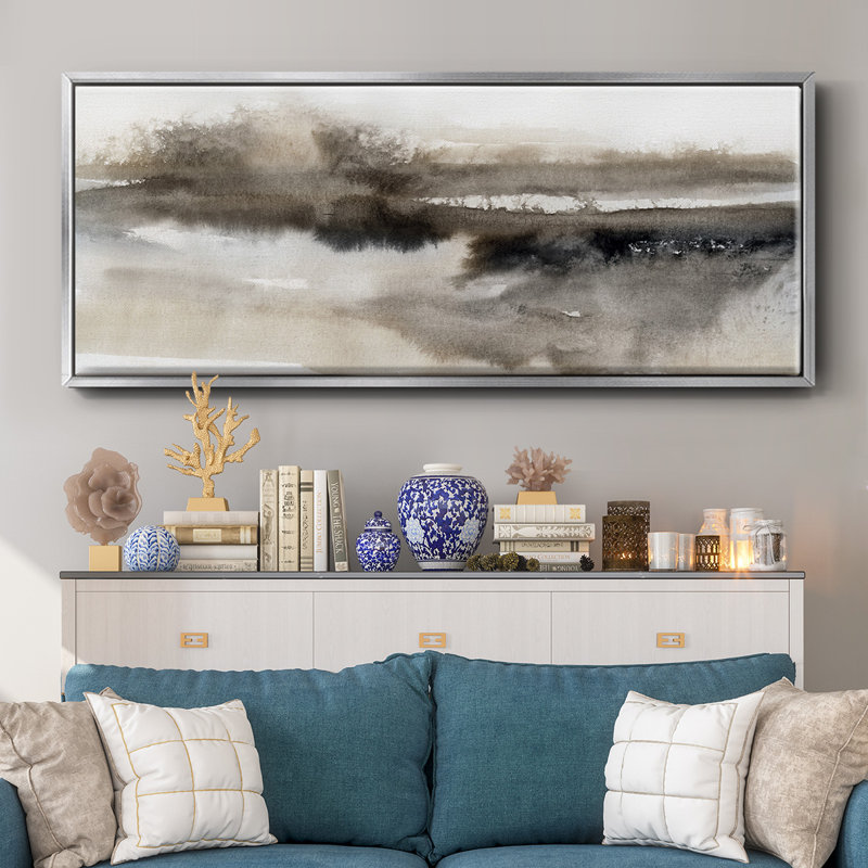 Serenity Lake- Framed Canvas