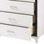 Commode 5 tiroirs avec pieds en métal