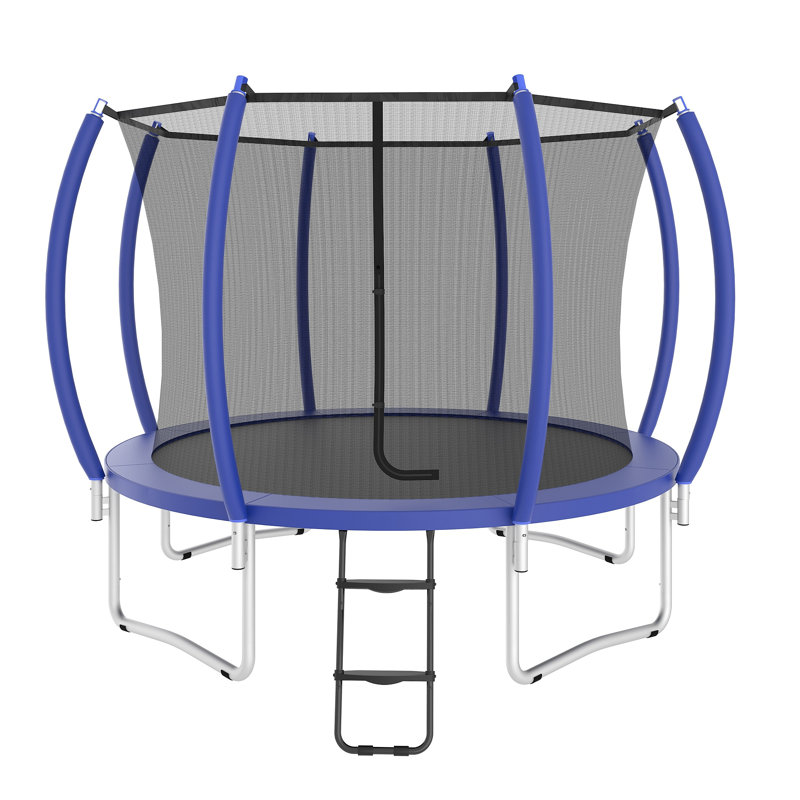 Trampoline Safetynet intérieur avec revêtement thermolaqué - citrouille