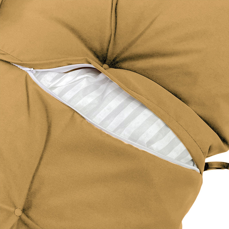 Outdoor Seat/Back Cushion, Tan