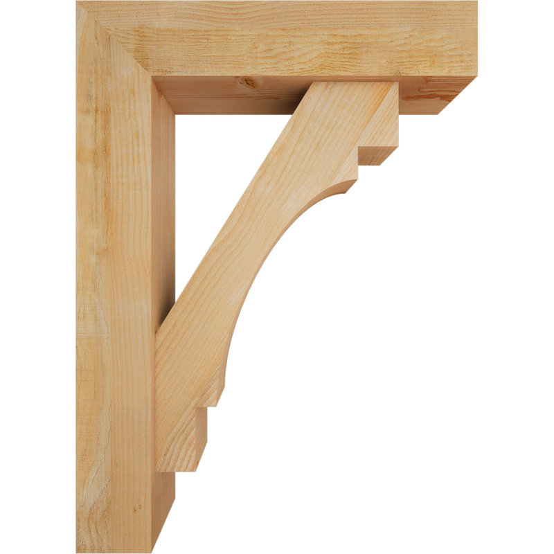 Support Merced Block avec support décalé, 44 x 32, Sapin Douglas de l 8 po (scié brut)