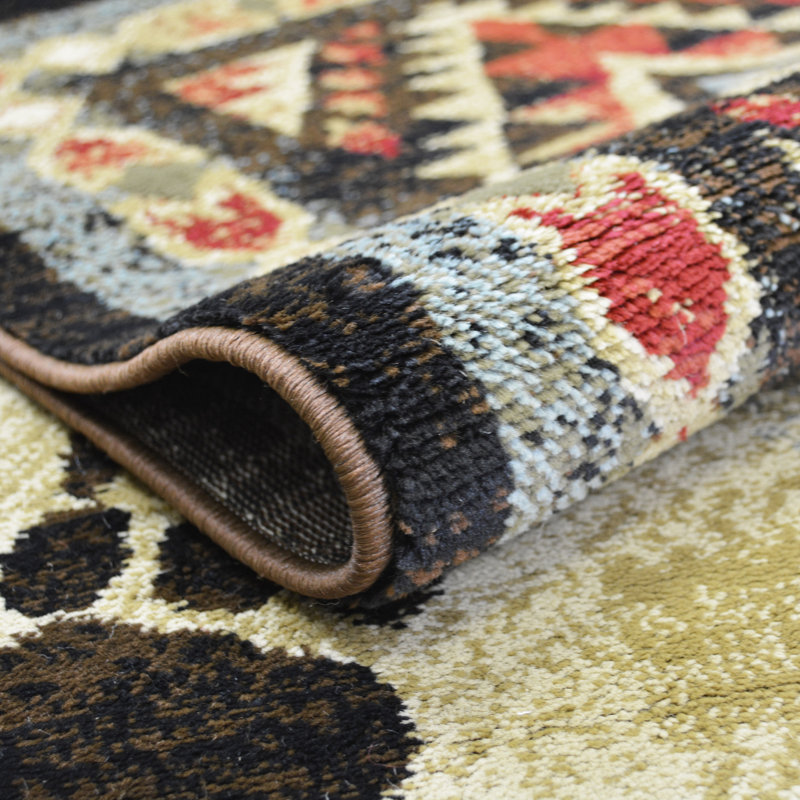 Cargin Southwestern Indoor Rug, Rectangle 2'3" x 3'3"