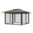 Erommy 13 X 13 Ft Pop Up Canopy Tent With Netting, Outdoor Canopy With Automatic Extended Eaves, Easy Pop Up Canopy, Upf 50+ Patio Tent For Parties & Backyard-124027533-124027535