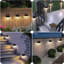 Éclairage solaire d'extérieur, lumières murales étanches à DEL, marche / arrêt automatique, ensemble de 6 lumières décoratives à énergie solaire pour jardin, cour, patio, terrasse, clôture