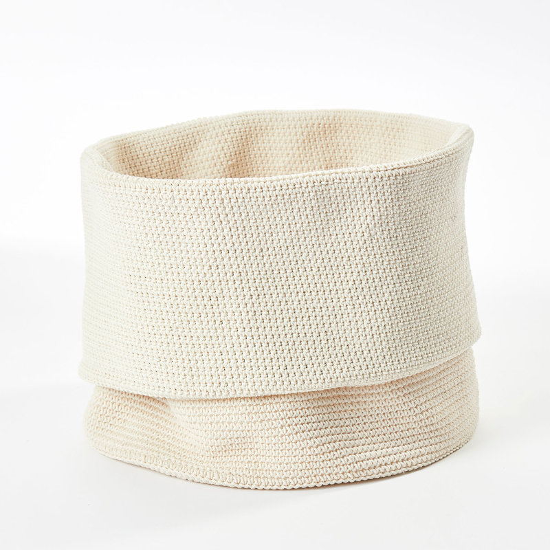 Fabric Laundry Hamper, Beige