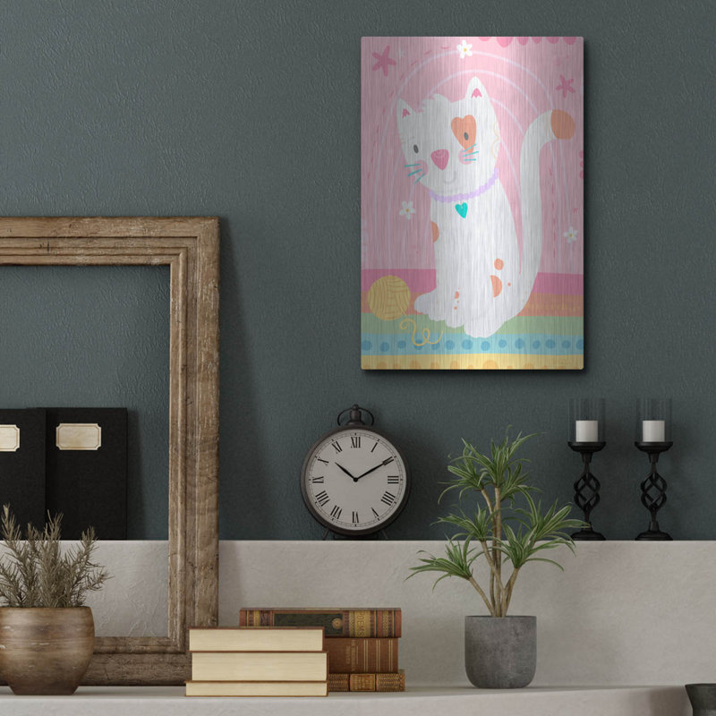 «Cutie Patootie 3» par Holli Conger, art mural en métal, H 16 po x l 12 po