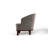 Ava Upholstered Barrel Accent Chair, Grey-2102708141