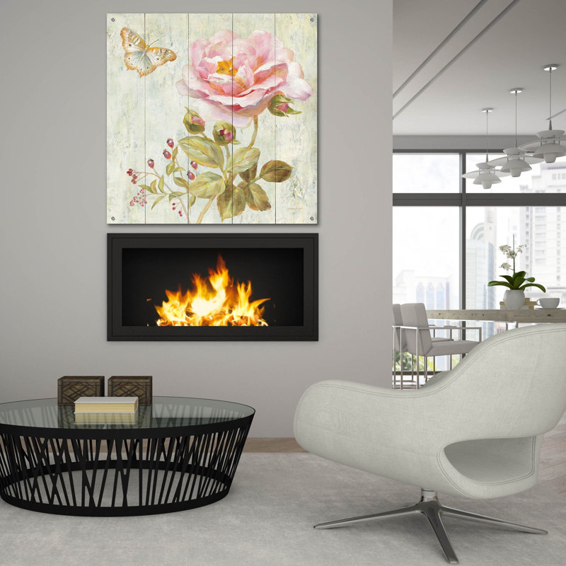 «Natural Flora 2» par Danhui Nai, art mural en verre acrylique, H 36 po x l 36 po x P 0,2 po