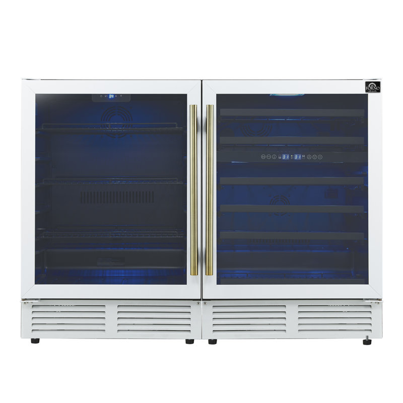 Gemello 48" Wine/Beverage Cool White, White