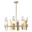 Summit Pendant - 8-Light - Natural Iron - Clear Glass-387425005-387425004