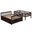 Lit simple superposé au dessus d'un lit double avec gigogne Feld Kids-1784957009