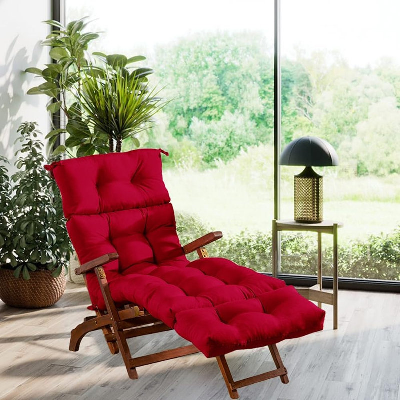 Coussin de chaise longue avec coussins de chaise longue