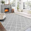 Lusko Tessa Distressed Machine Washable Area Rugs-346992007-378122963