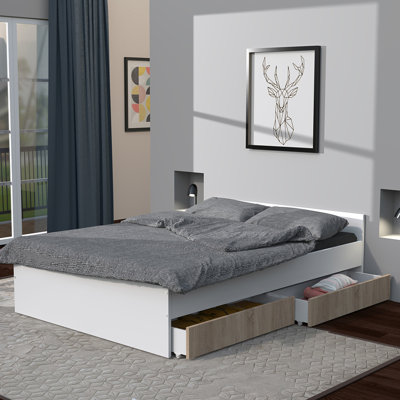 Giacobba Drawers Platform Bed