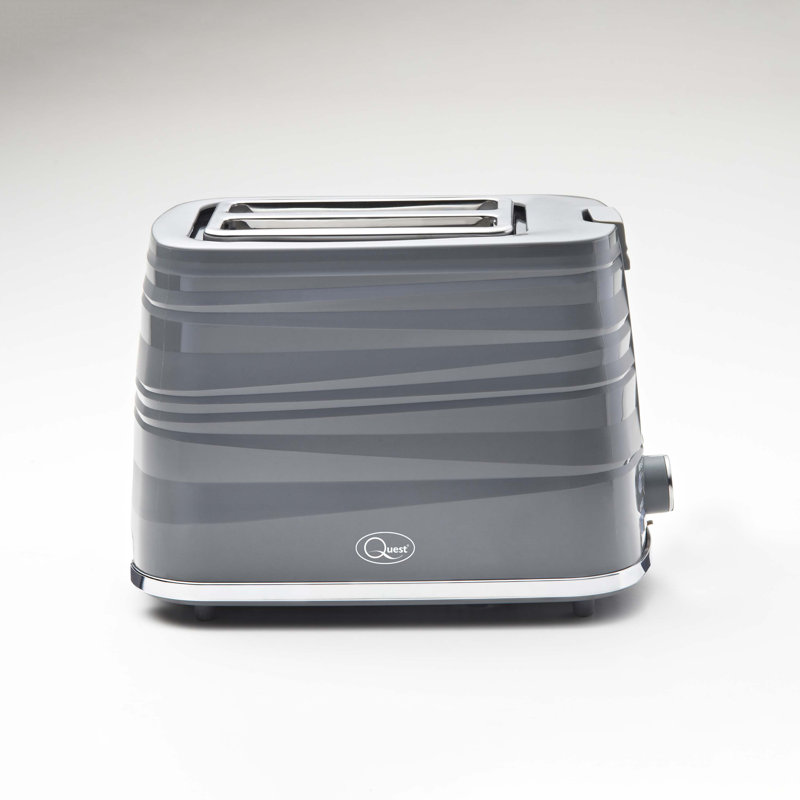 Harmony 2 Slice Toaster - Black, Grey