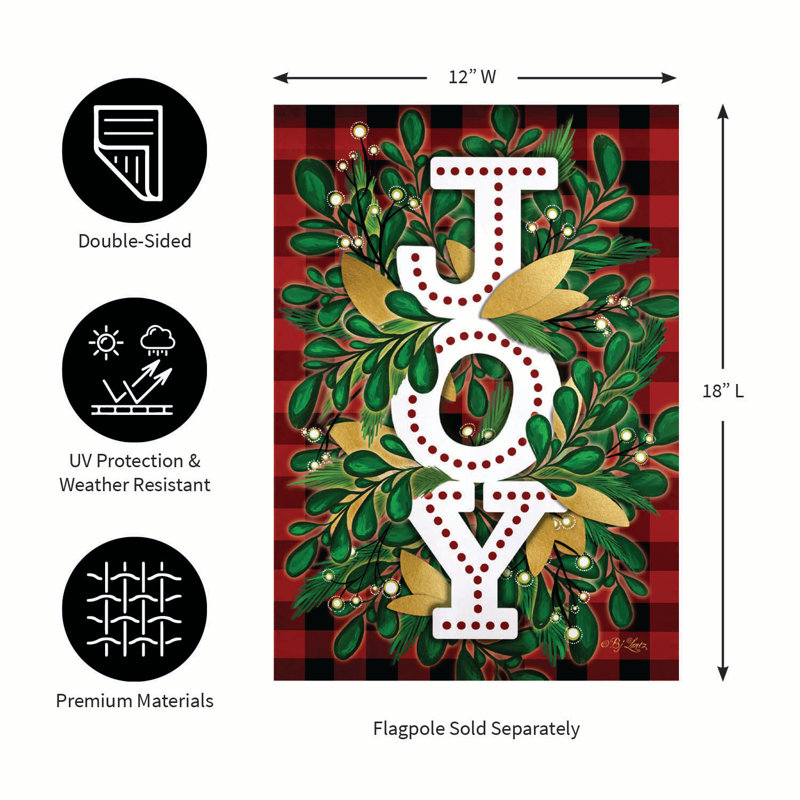 Drapeau de jardin Holiday