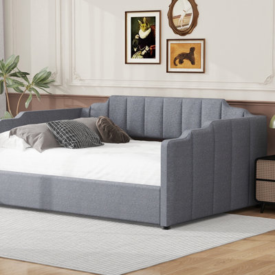 Upholstered Daybed With Underneath Storage, (Daybed)