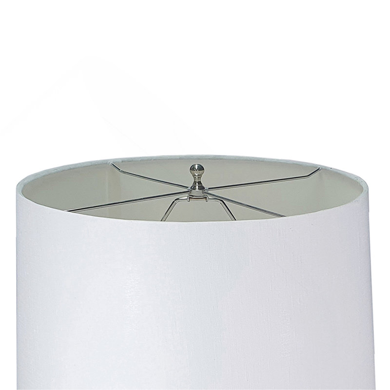 Lampe de table en verre D16x30 "