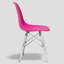 Chaise d'appoint Granados avec base en acrylique-1508563678