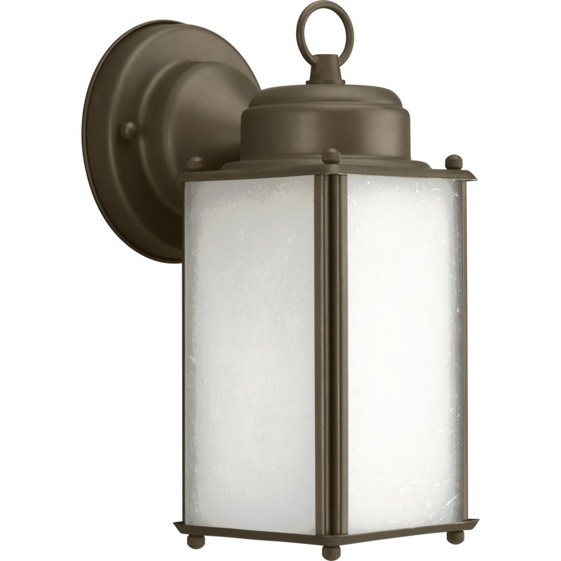 Lanterne murale d'extérieur Rawson, Bronze antique, H 10 po x l 4,63 po x P 6,13 po