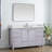 60" Quartz Single Bathroom Vanity Top with Sink（No Cabinet)