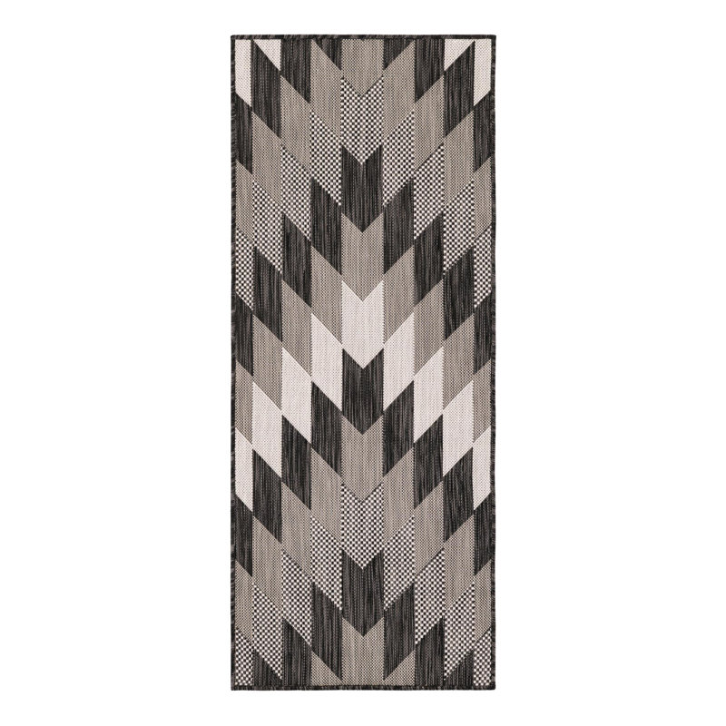 Blox Hower Indoor/Outdoor Area Rug, Runner 2' x 5'3"