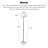 Modern Minimalist Aluminum-Iron & PVC Floor Lamp-1875550129