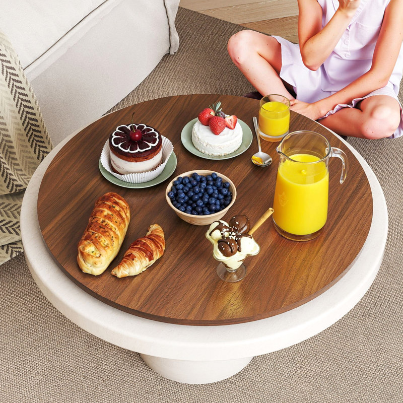 23.6“Wood Lazy Susan Turntable