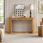 Console moderne 59,05 po avec tiroir pour le vestibule et rayures verticales uniques