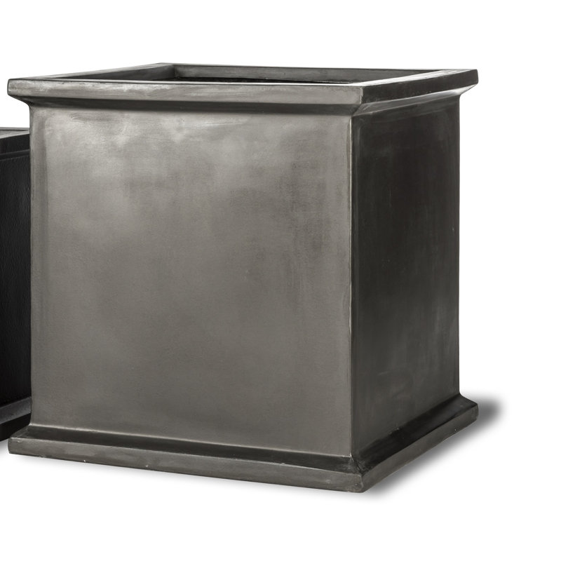 Balance Handmade Pot Planter, Faux Lead, 60cm H x 60cm W x 60cm D