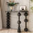 Black Solid Wood Console Table-1265096898