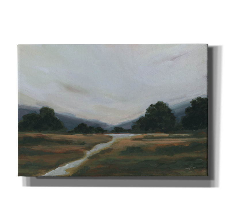 «Auburn Creek Blue» par Haley Knighten, art mural sur toile, H 18 po x l 26 po x P 0,75 po
