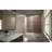 34" W x 58" H Frameless Tub Door