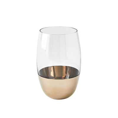 Metallic Orb Highball Glass