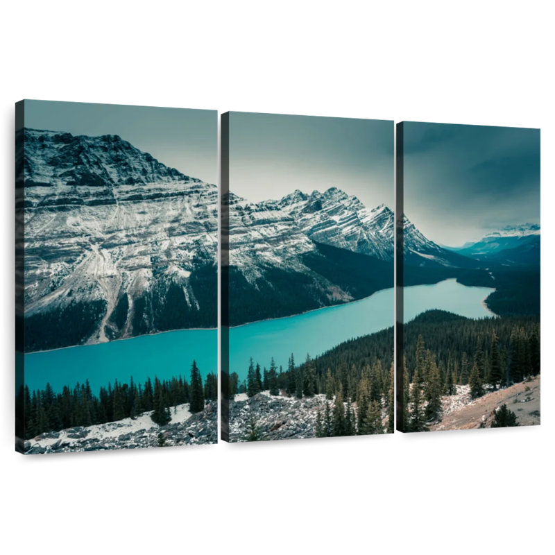 Alvord Peyto Lake, 20" H x 33" W