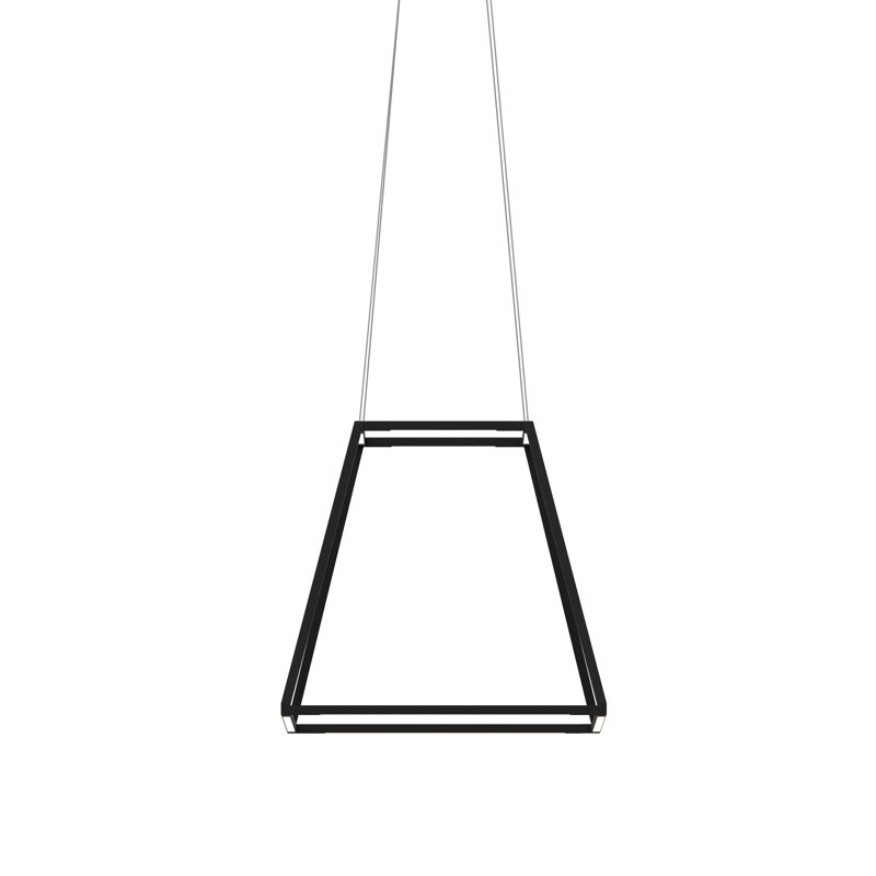 Z-Bar 1 - Light LED Pendant, Matte Black