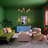 38" 5-Light Chandelier with Handwoven Rattan Shade