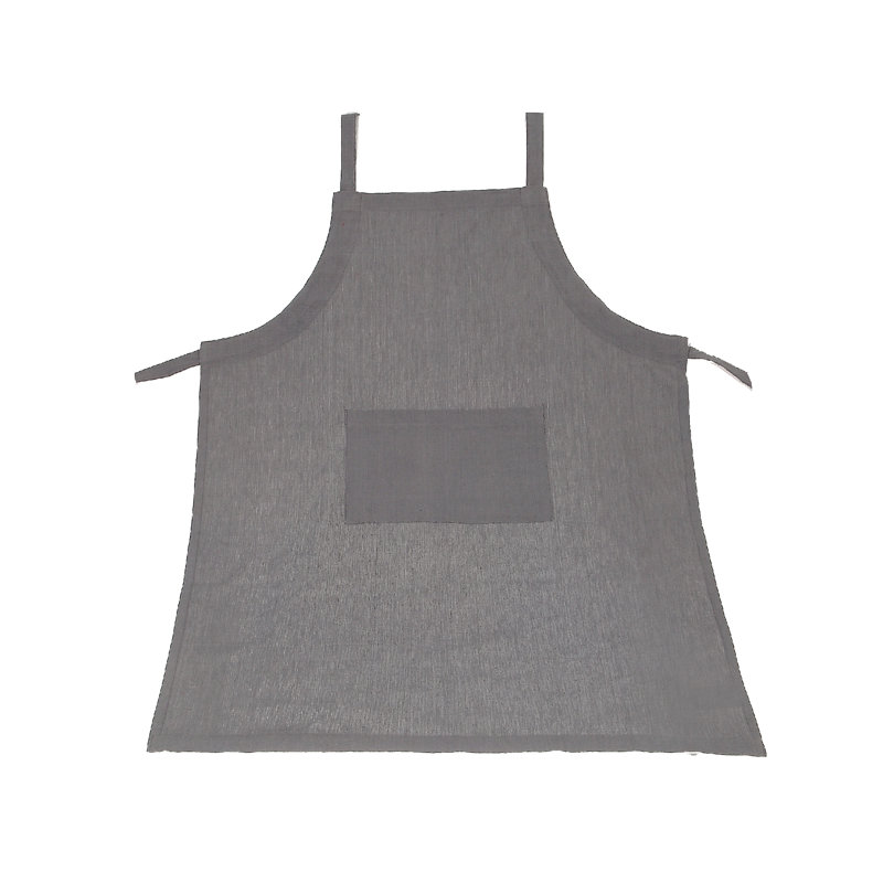 Tablier en polycoton, Gris