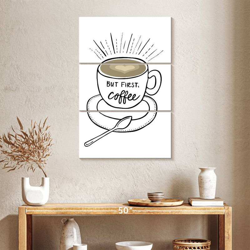 Tergel Coffee First, 38" H x 24" W