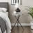 Franda Gray Faux Concrete End Table