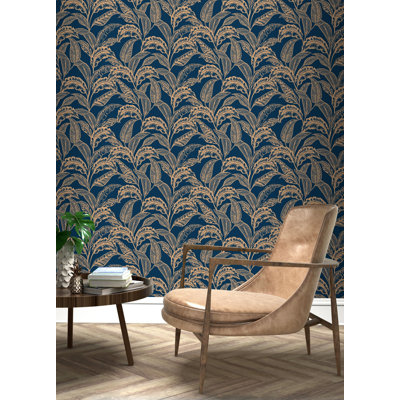 Mozambique 10.05m x 53cm Glimmer Wallpaper Roll