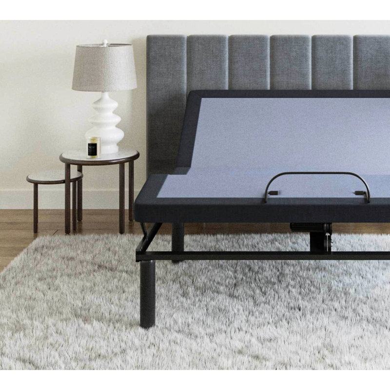 Queen Adjustable Bed Base Os25, Including Massage & 15.33 In. Tall Product Os25 With Head Foot Positioning, Programmable Memory