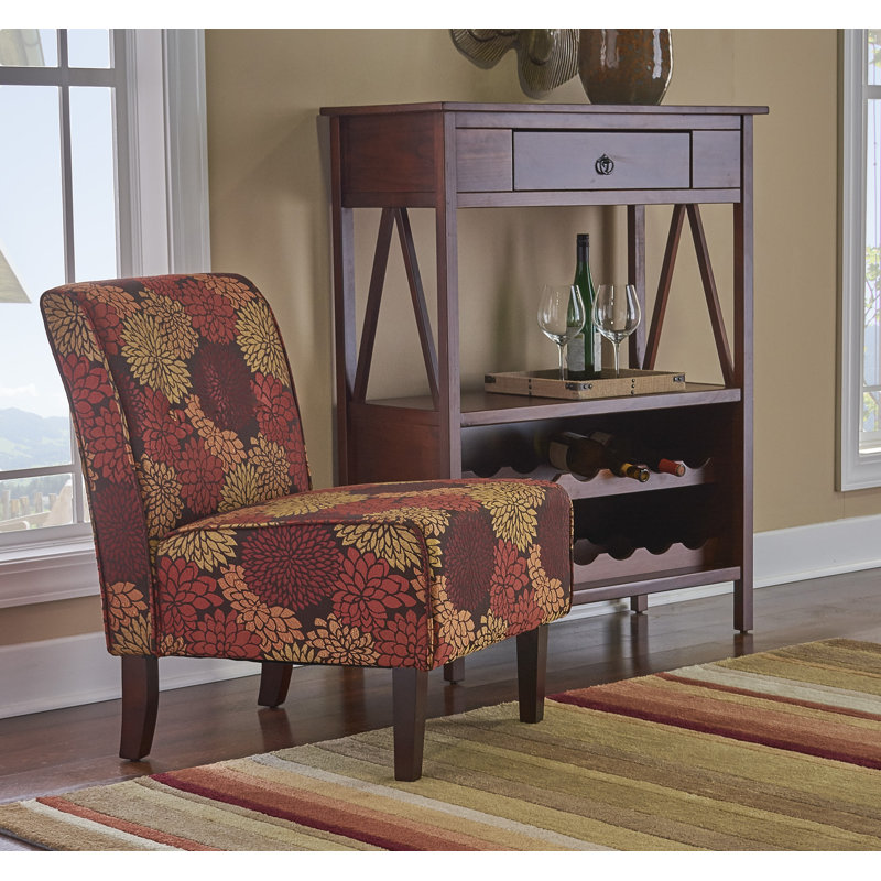 Equelle Handmade Rug Green And Rust, Rectangle 5' x 7'