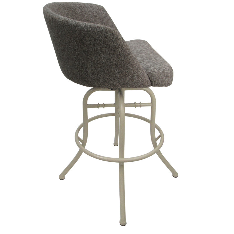 Tabouret de bar 26 po Joneya, Tabouret de comptoir (siège d'une hauteur de 26 p, Gris Mojave
