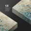 Blocs géométriques bleus de formes abstraites modernes 3 pièces-96384526-96384528