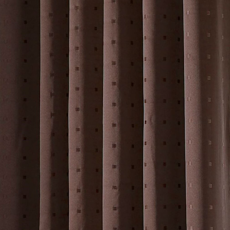 Norush Madison Pencil Pleat Curtains, Chocolate, 117cm Width x 183cm Drop